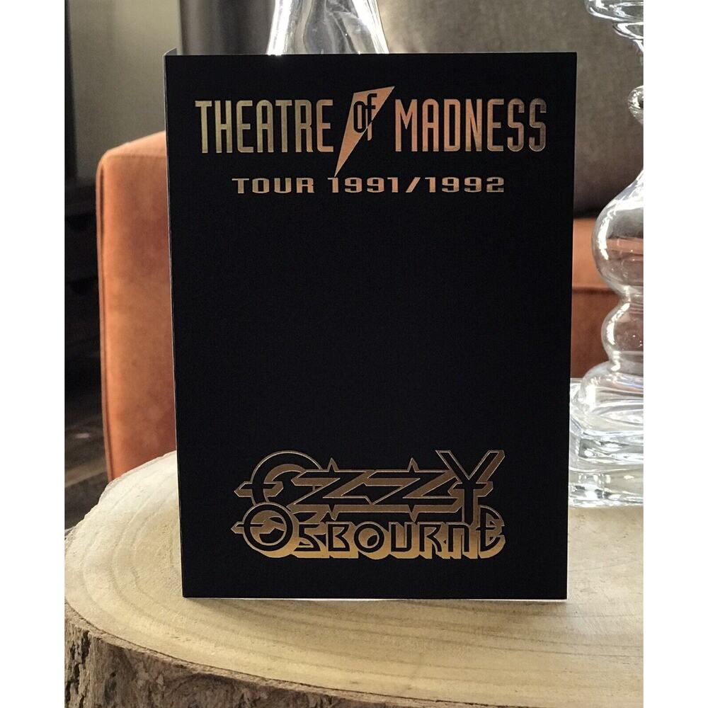 Ozzy Osbourne Photo Jacket Concert Tour Memorabilia Theatre of Madness 1991 1992